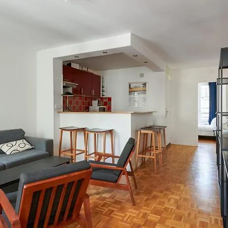 Appartement Garnet - Welkeys Parijs Buitenkant foto